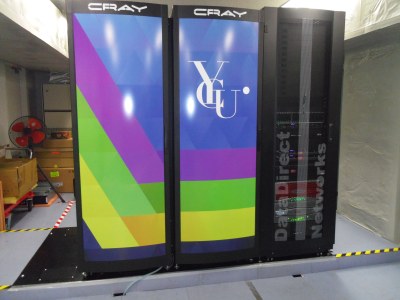 図1：スーパーコンピュータCray XC50外観